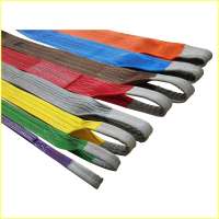 High quality durable 100% polyester flat nylon webbing sling