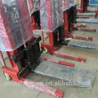 500kg Manual Forklift Manual Pallet Stacker Jack Truck