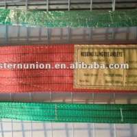 100% polyester heavy duty lifting webbing slings