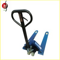 high quality 5t 550/685mm hydraulic pump  PU wheel hand pallet truck