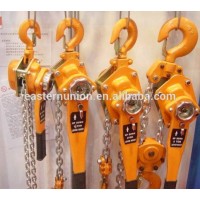 Good quality HSH series 3m 1.5 ton manual chain block hoist, mini crane manual