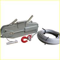 portable Hand Winches  Wire Rope Pulling Hoist 800-5400kgs