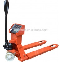 Hydraulic hand pallet scale manual weighing  hand pallet truck scales